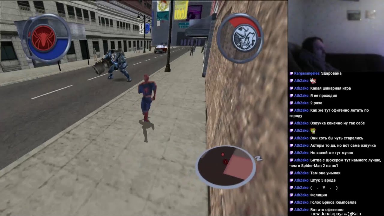 Spider-Man 2 [PS2] - Live-stream