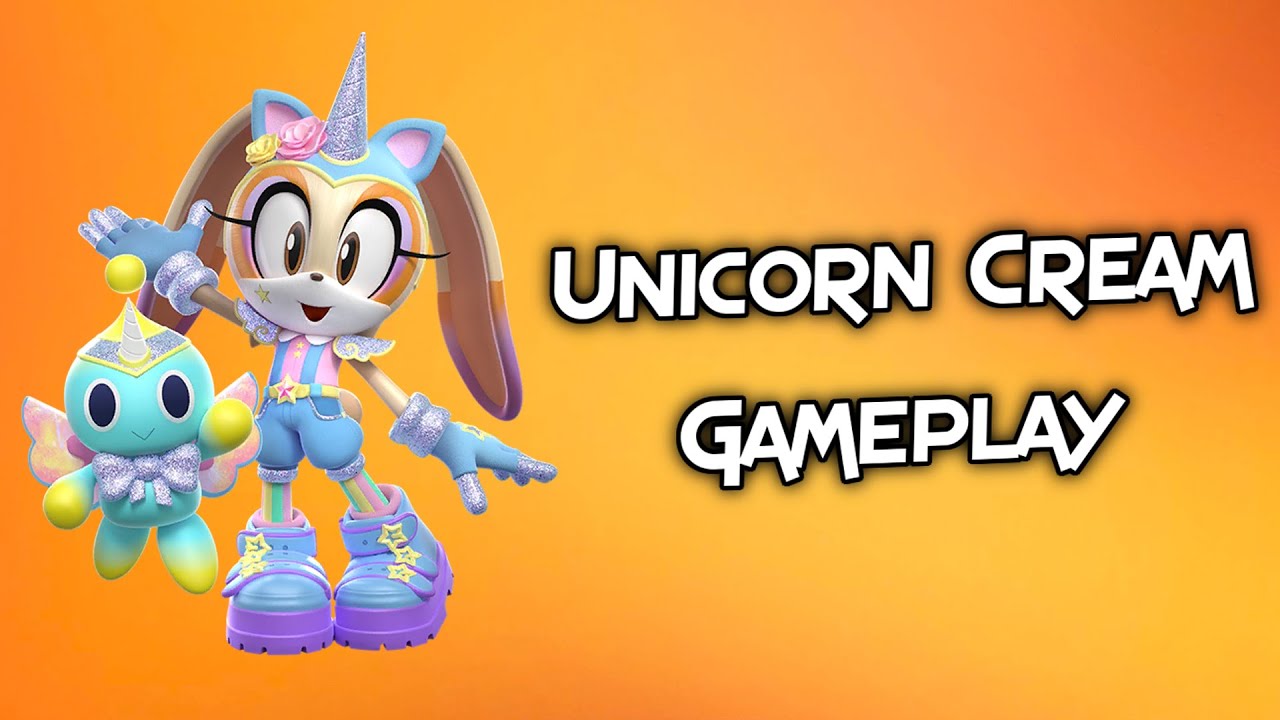 Sonic Forces: Speed Battle - Unicorn Cream Gameplay