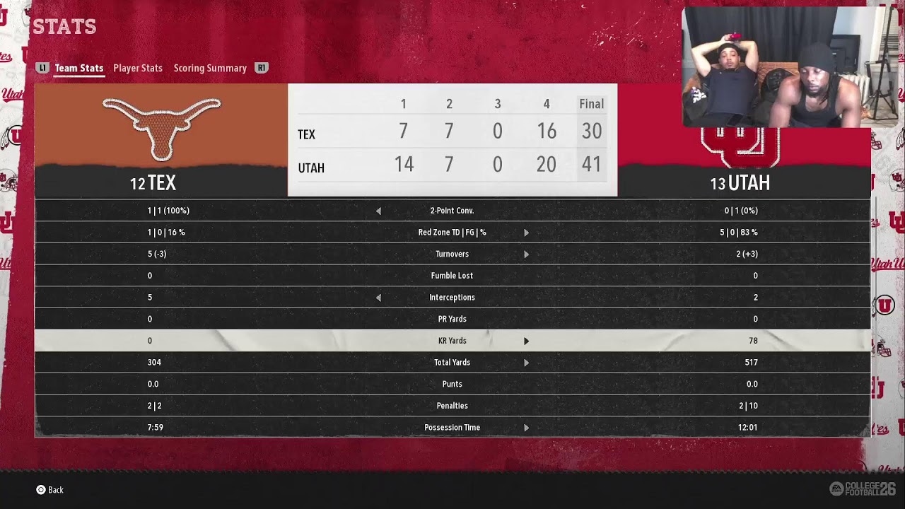 NCAA 26 W Chris Doowie #15🥷 Q 9-5 C 5-9 🥷🎉
