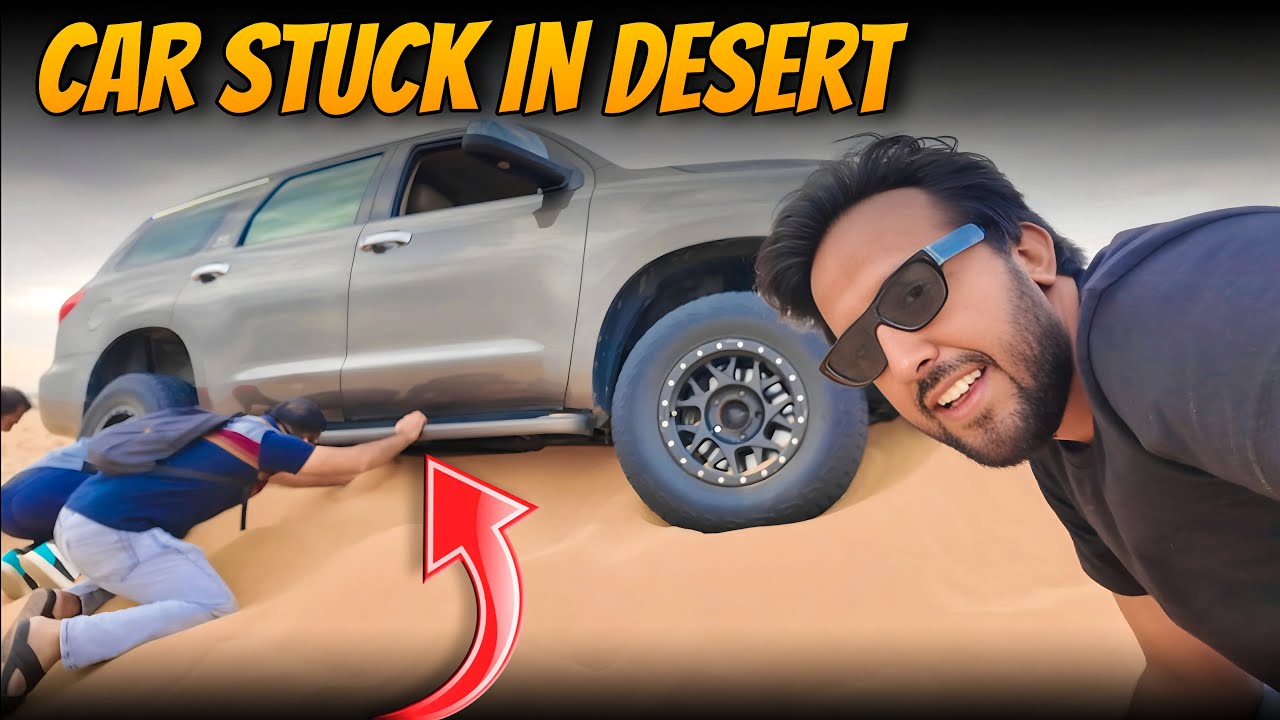 How This Car Got Stuck In The Desert