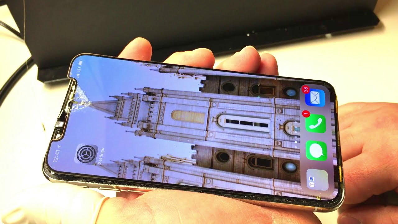 iPhone X Successful Glass Repair