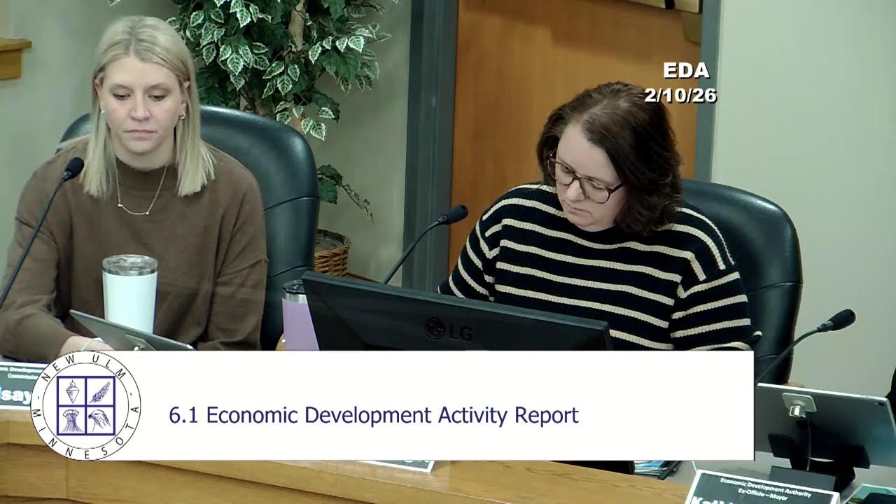 February 10, 2026 New Ulm Economic Development Authority