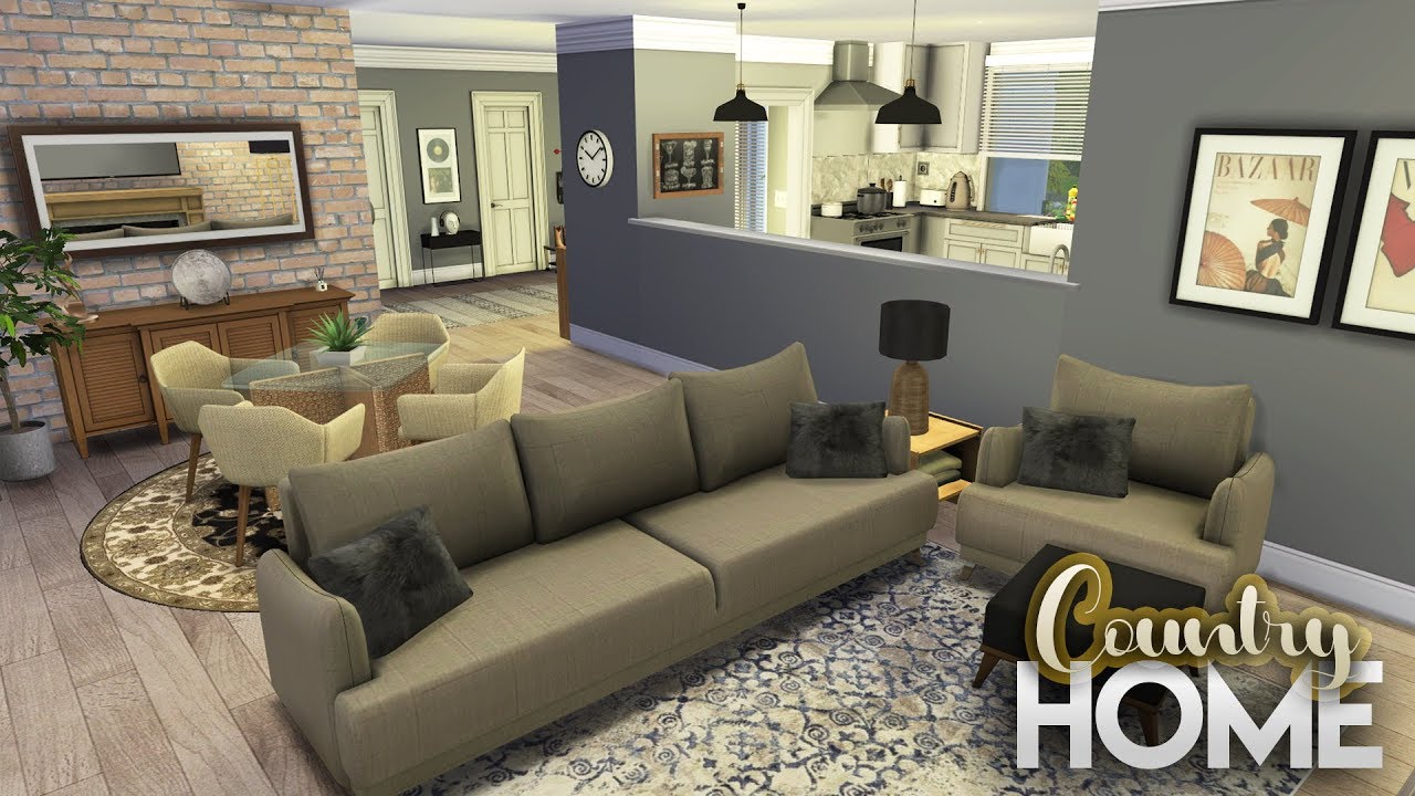 COUNTRY HOME  | The Sims 4: Speed Build