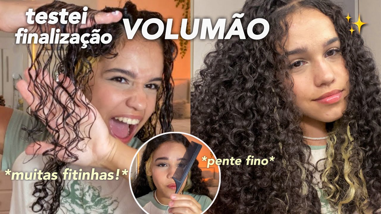 FINALIZACÃO MEGA VOLUMÃO | muitas fitinhas, pente fino