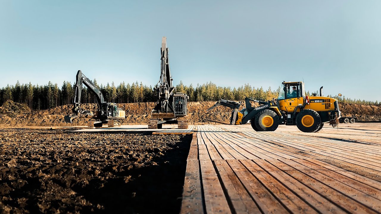 IT'S ABOUT TO GET MUDDY - Get ready with access mats from Paradox