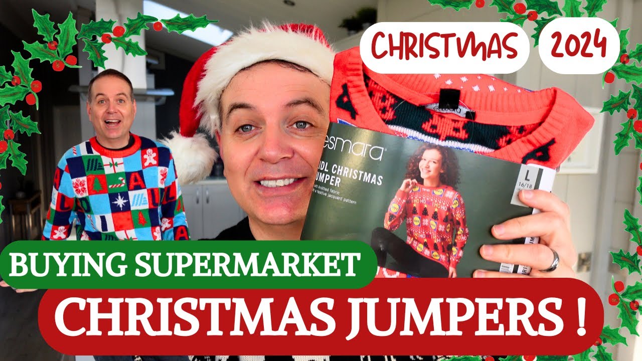 Are Supermarket Christmas Jumpers worth buying? | Vlogmas 2024