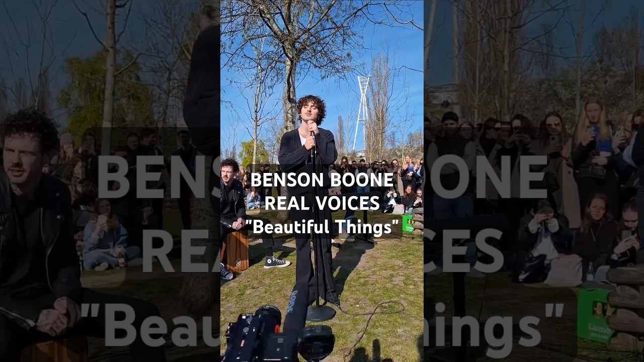 Benson Boone real voices 