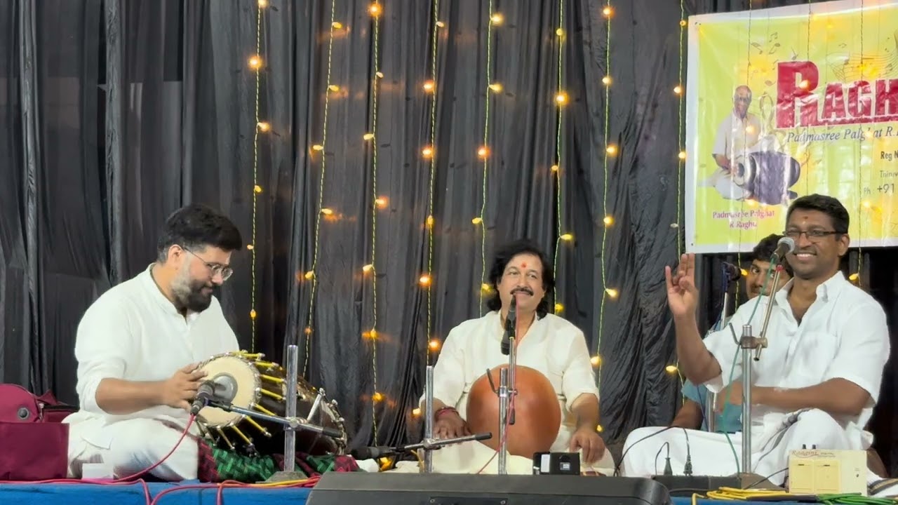 Thani Avarthanam | AkshayRam R & Thripunithura Radhakrishnan | RAGHUVARA  - Palghat Ramprasad Live