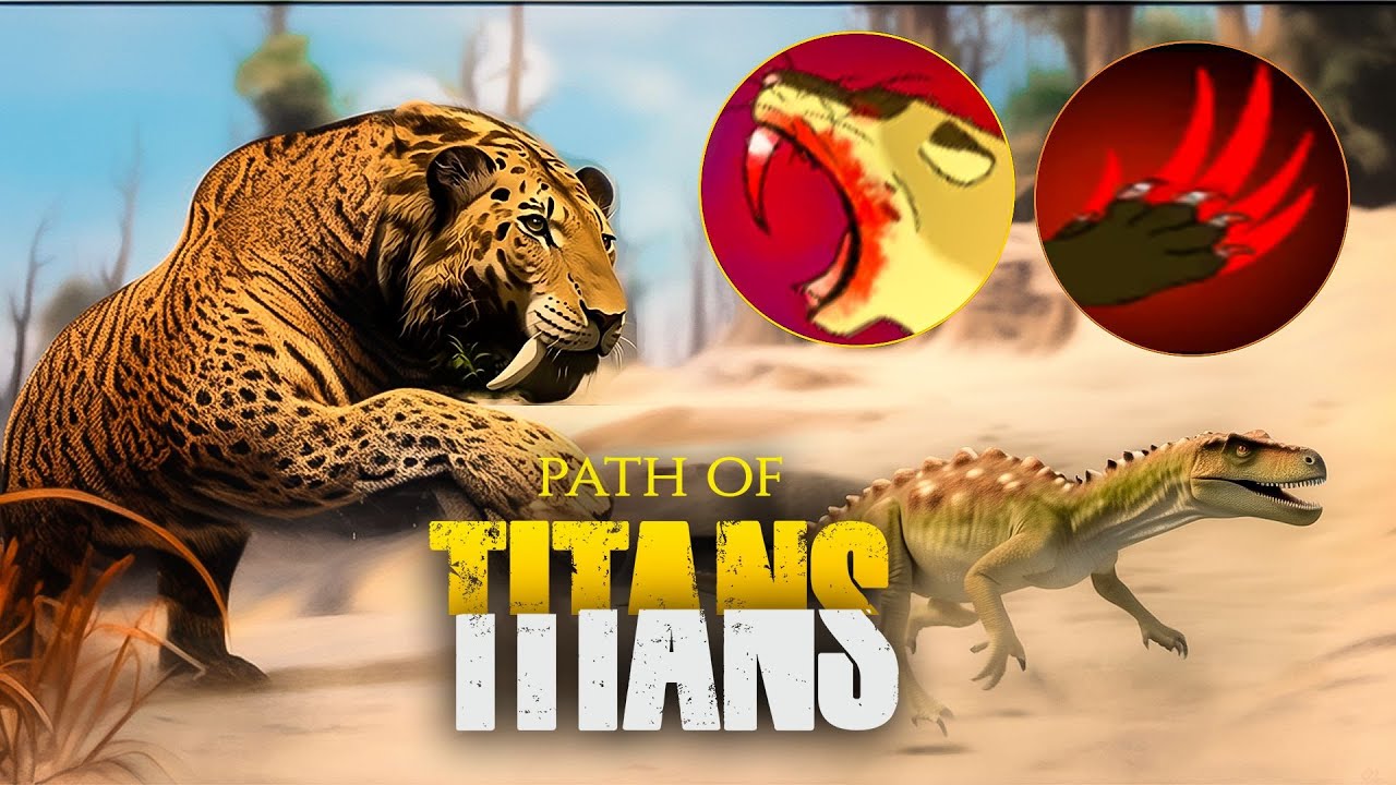 LE MEILLEUR BUILD DU SMILODON !! | PATH OF TITANS