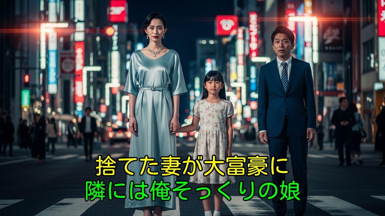 捨てた妻が7年後に大富豪！？銀座で再会した娘は俺に激似で…