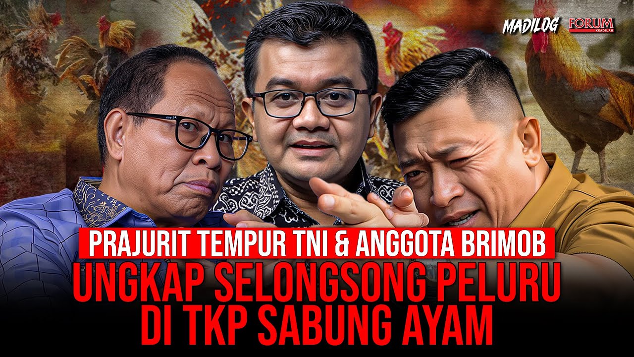 REZA INDRAGIRI KUPAS TUNTAS TRAGEDI SABUNG AYAM