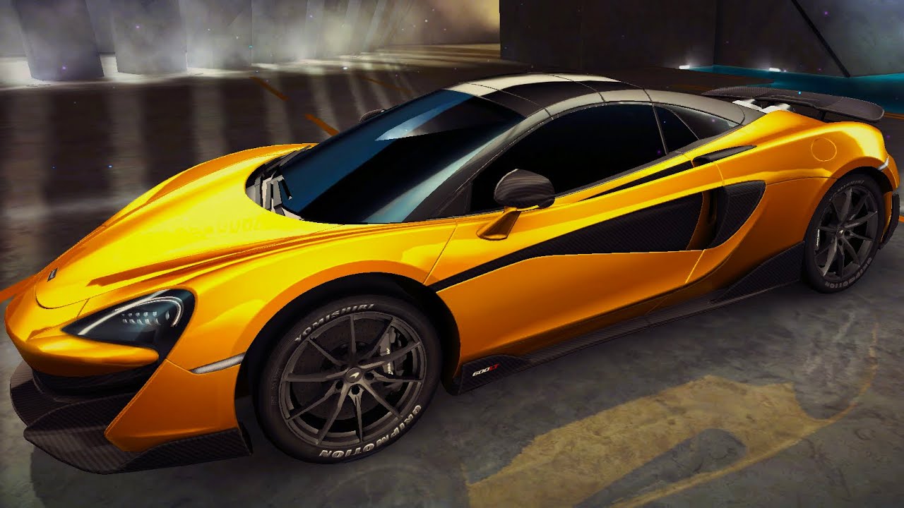 Asphalt 8, McLaren 600LT Spider, Multiplayer In Yellow