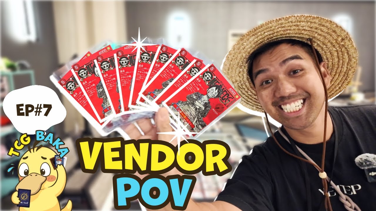 Selling Magazine Promo Luffy & $6000 Gold SP Luffy  | EVO XPO (imbabypoke) | OPTCG Vendor POV | EP 7