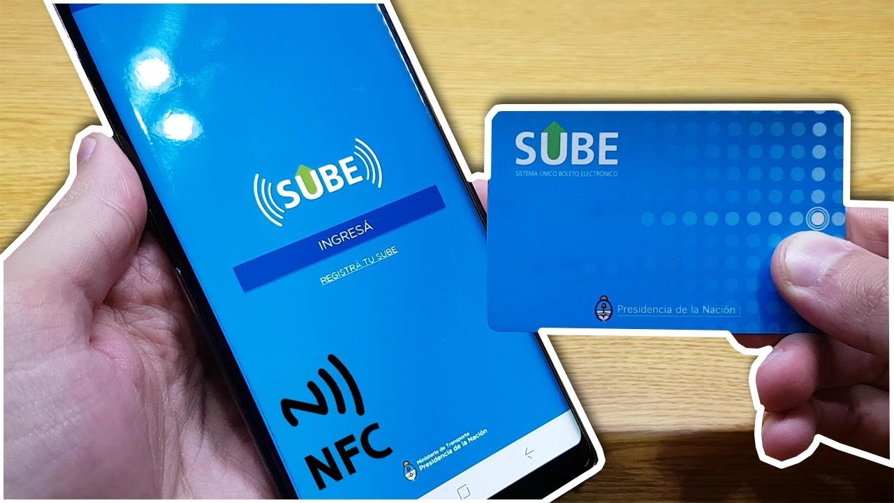 CARGAR TARJETA SUBE SIN MOVERSE DE CASA CON NFC | Aplicación SUBE en Argentina!
