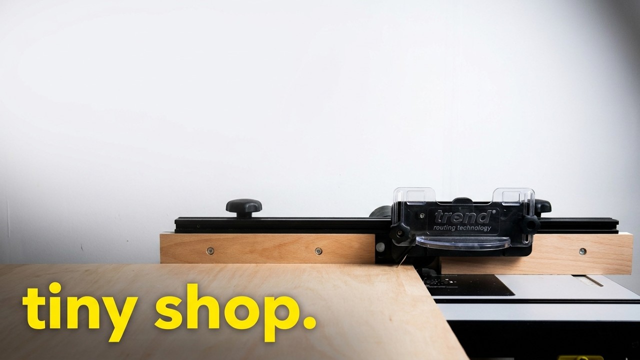 Filling a Tiny Workshop with High-End Tools (for Less!)