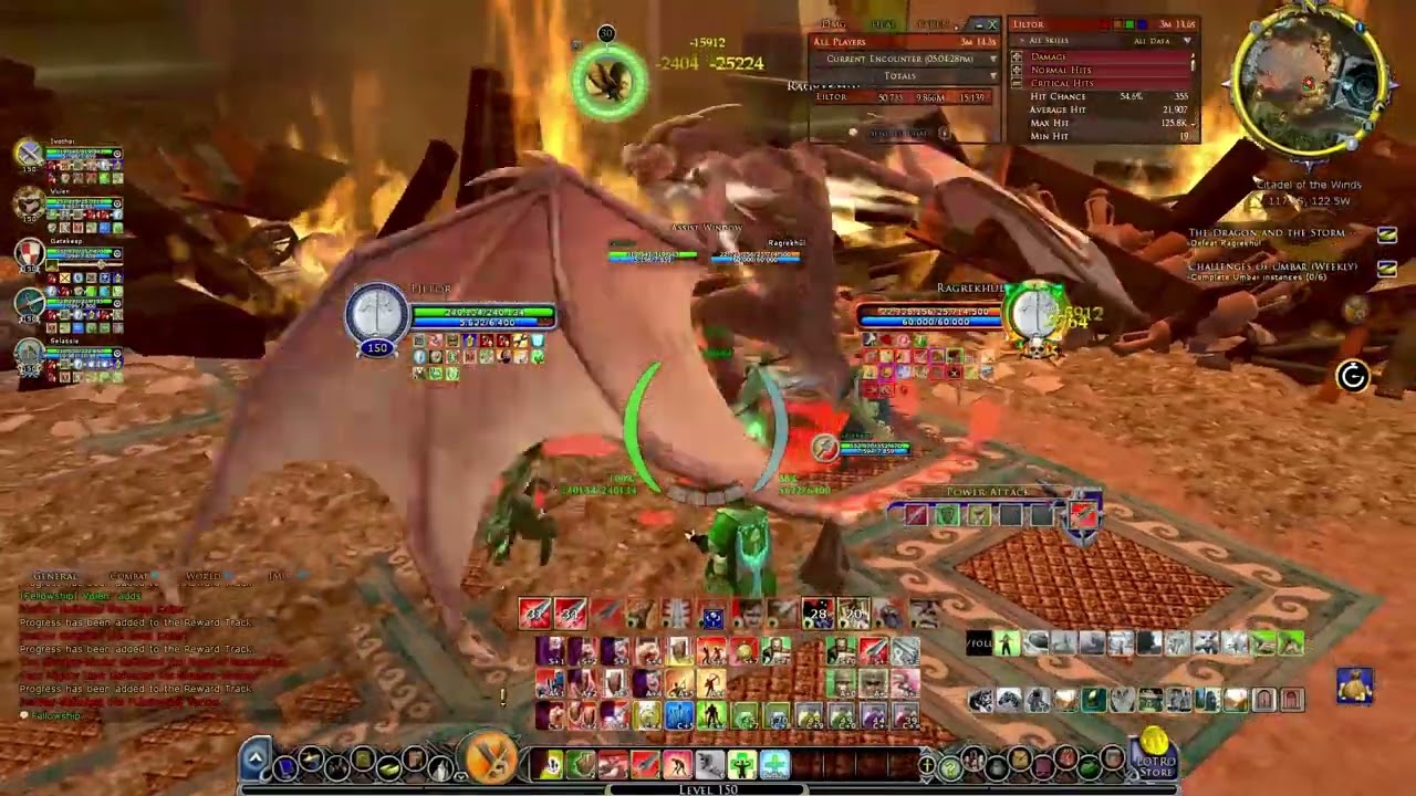 Lotro The Dragon and the Storm T2 lvl 150