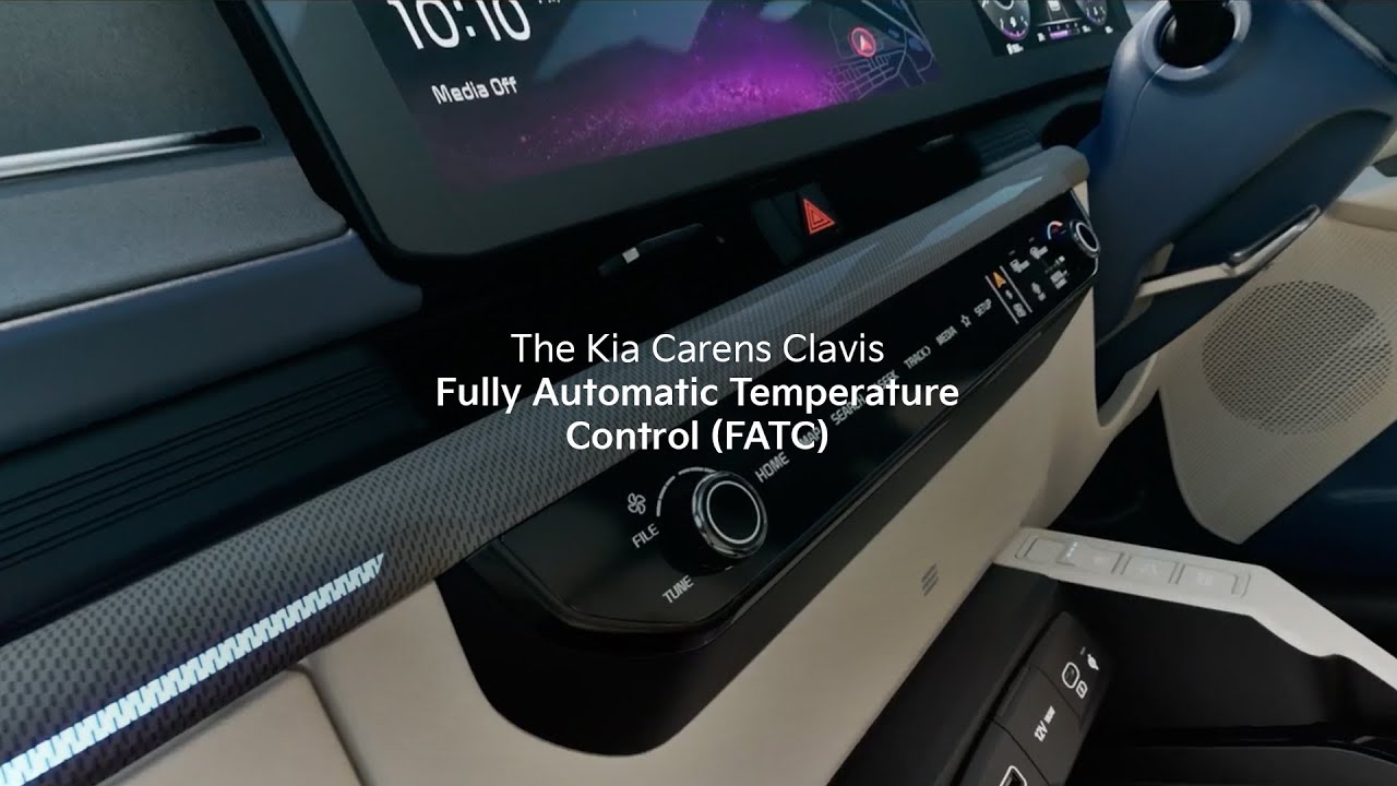 The Kia Carens Clavis | Comfort, without asking twice | Fully Automatic Temperature Control