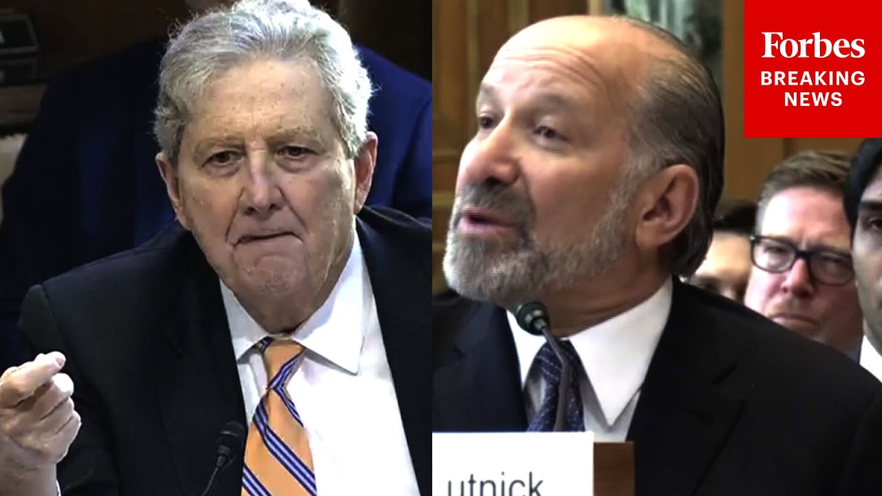 VIRAL MOMENT: John Kennedy Is Stunned By Howard Lutnick’s Answer About Reciprocity And Tariffs