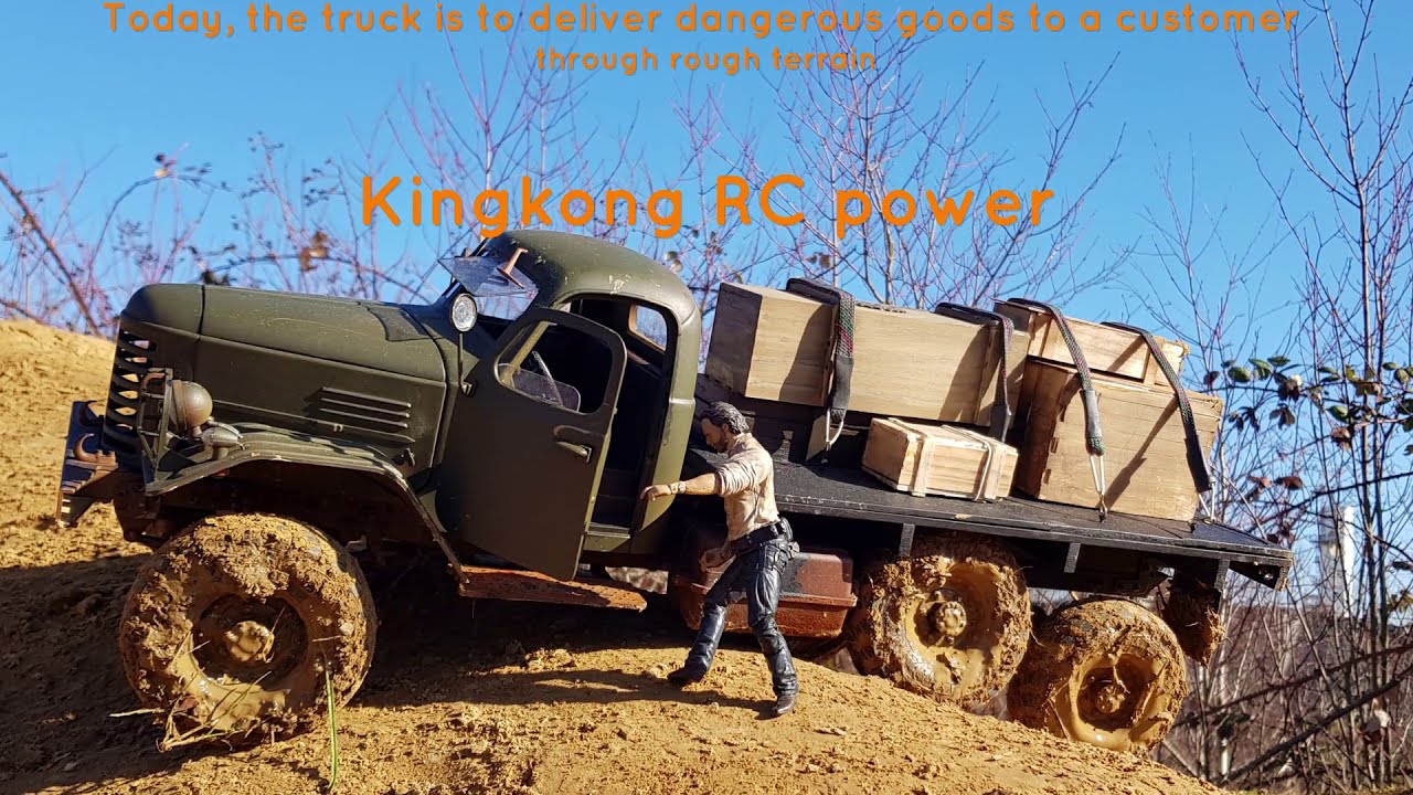 CA30 ZIL151 Kingkong RC delivers dangerous goods to a customer / Part I