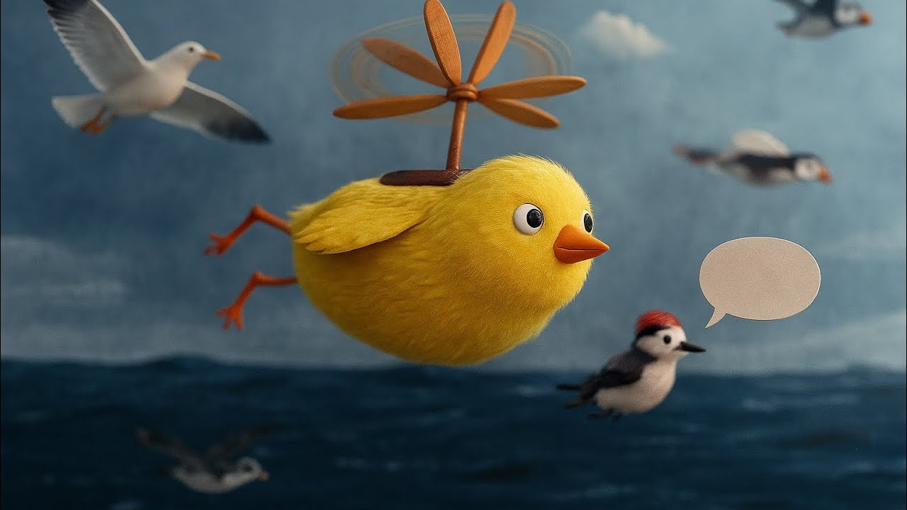 Pássaro Amarelo | História Infantil Contada por Benício (6 anos) | Benício Conta
