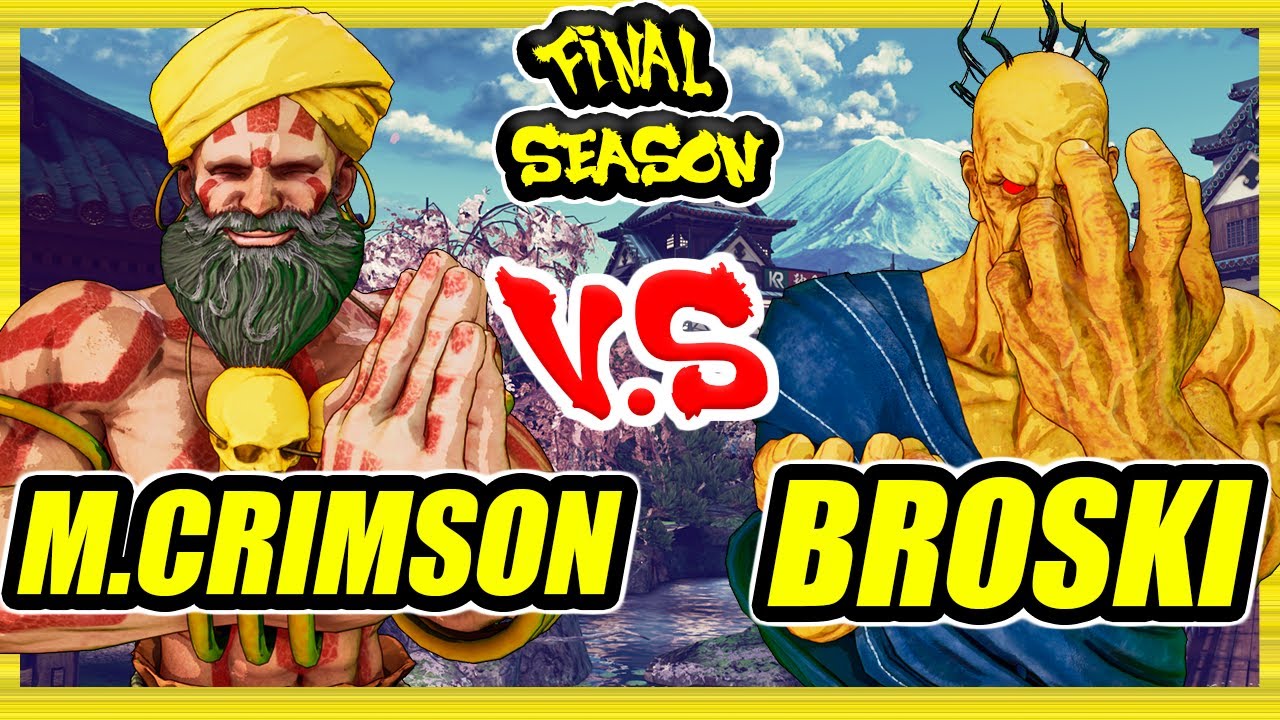 SFV CE 🔥 Mister Crimson (Dhalsim) vs Broski (Oro) 🔥 Ranked Set 🔥 Street Fighter 5