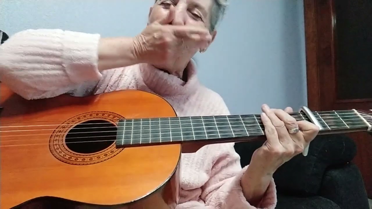 Al pie de la Cruz (guitarra) Tutorial al final