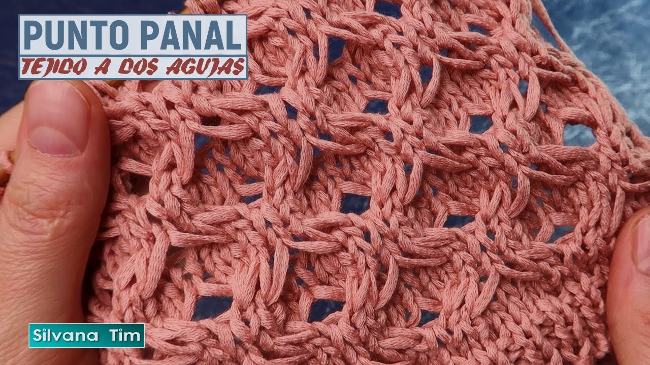 Cómo Tejer Punto Panal a Dos Agujas paso a paso - diseño novedoso