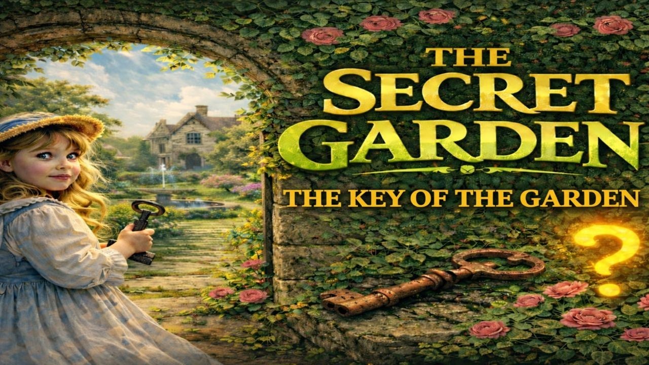 THE KEY OF THE GARDEN in The Secret Garden | Heartwarming Story #SecretGarden #EmotionalStory#trend