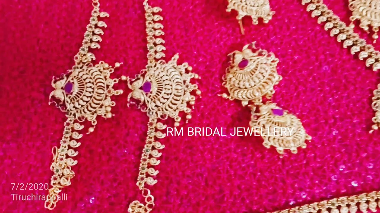 1000 rs onwards bridal jewellery sets for rent in TamilNadu