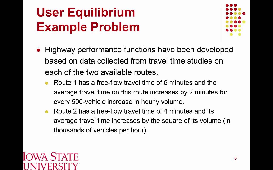 Lecture 04 Traffic Assignment