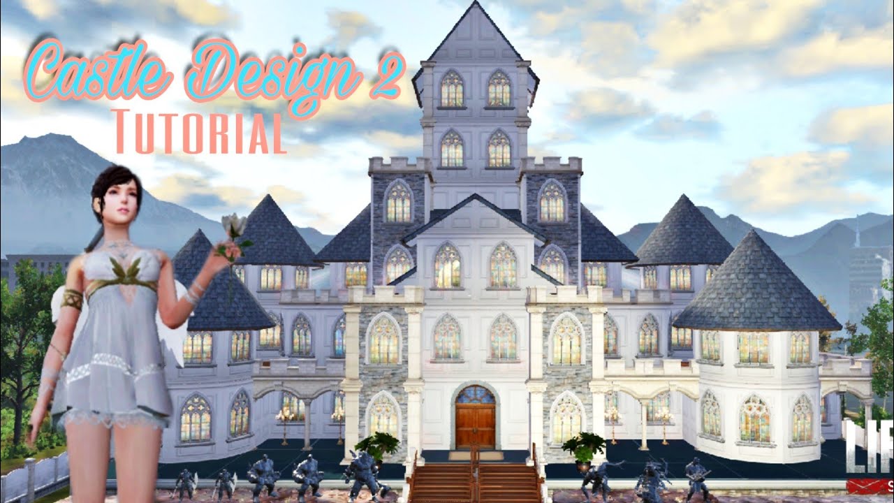 Castle Design 2 | Tutorial | Double Manor | LIFEAFTER