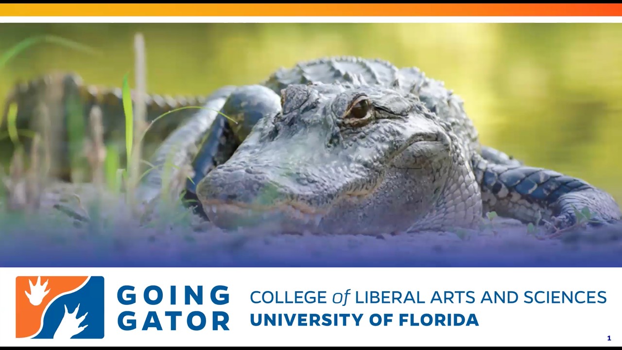 PK Webinar: Going Gator - UF College of Liberal Arts and Sciences