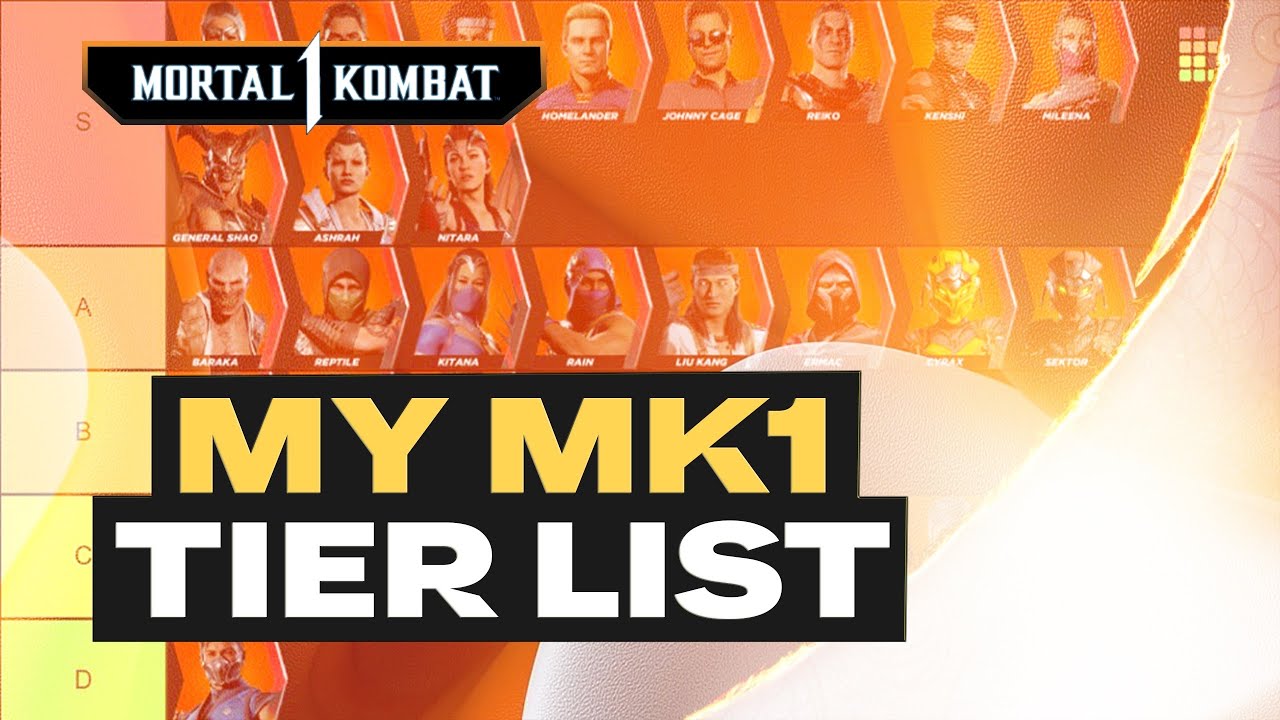 MY FIRST EVER TIER LIST + KL SETS - MK1 [Homelander Piece]