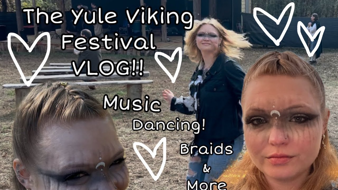 Viking Festival Vlog (Music, Dancing, Braids, & MORE)