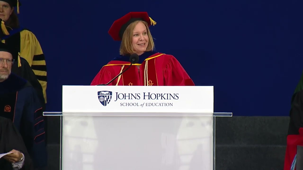 Johns Hopkins School of Education Graduation 2025