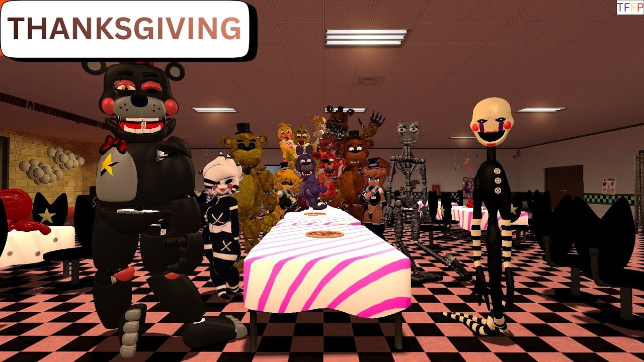 День благодарения в стиле FNAF! (TFFP)