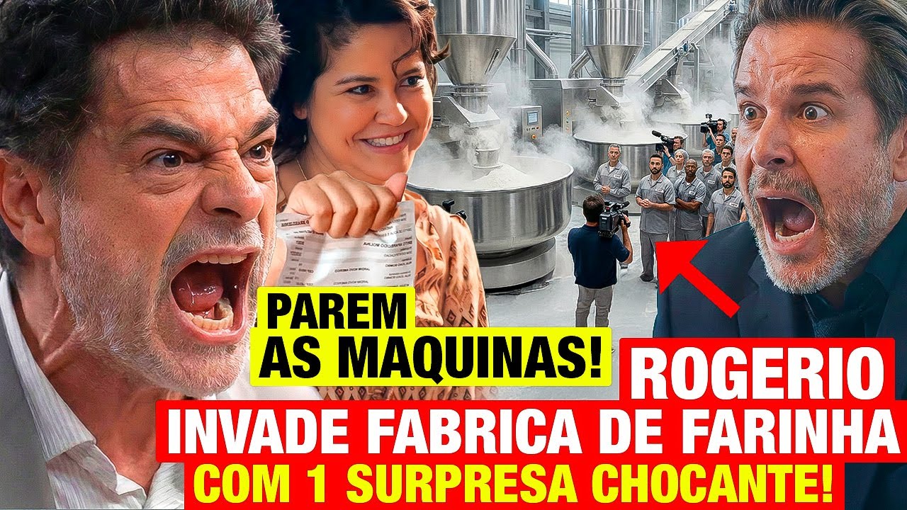 TRÊS GRAÇAS: QUINTA 22/01 - Rogério e Cláudia INVADEM FÁBRICA DE FARINHA com 1 GRANDE SURPRESA!