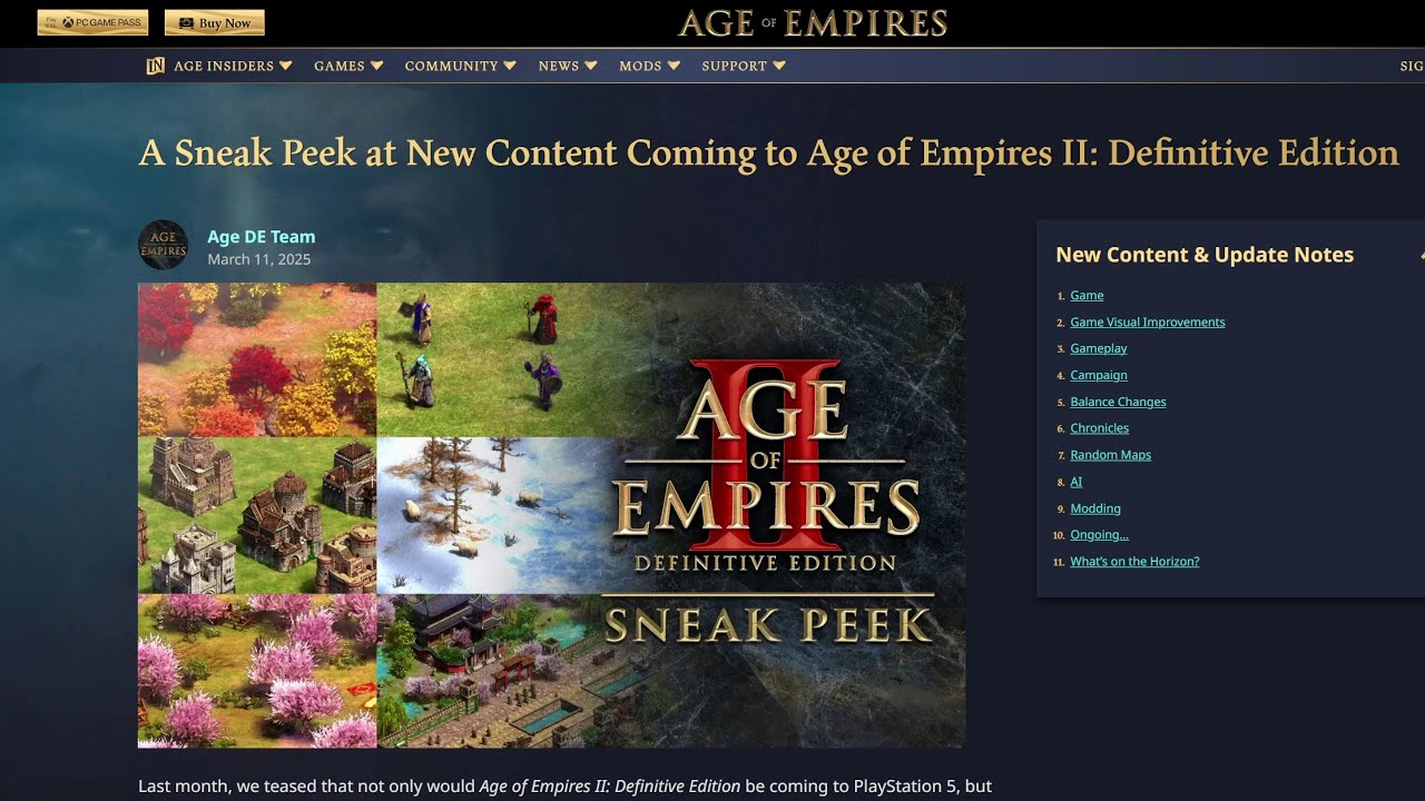 Upcoming RMS Content & Changes in AoE2 DE