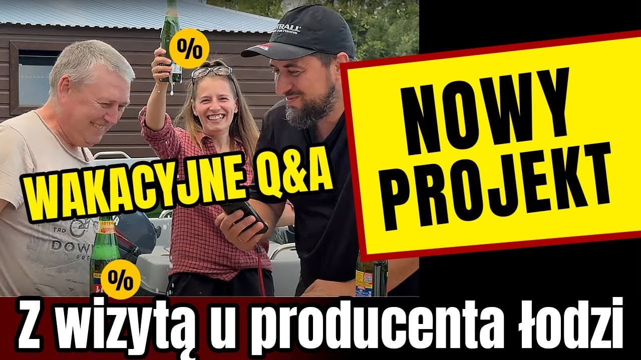Jak idzie budowa nowego modelu ŁODZI WĘDKARSKIEJ? Wizyta w warsztacie łodzi WojBots Ostróda.