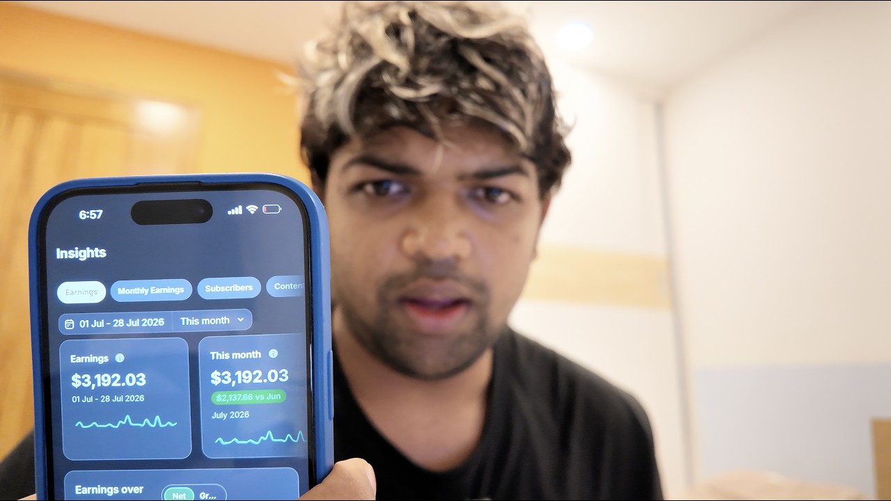 AI OFM: How I made $3,192.03 in July 2026 (Fully Transparent)