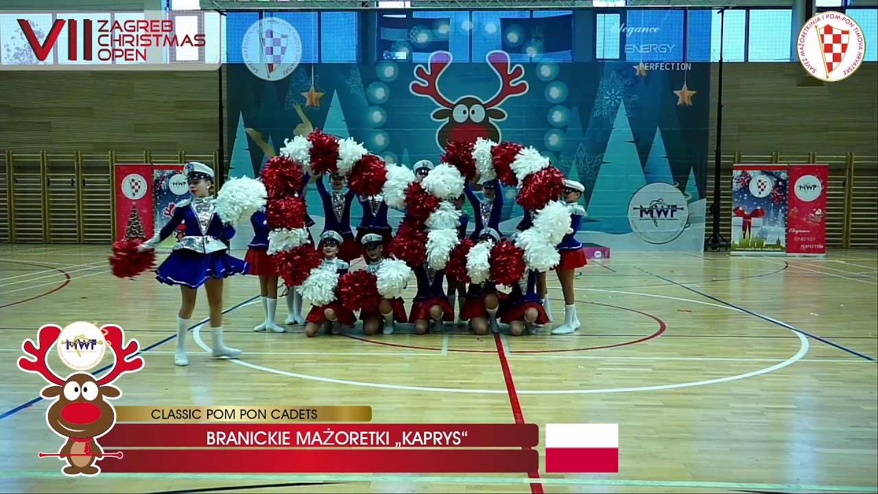 2019. VII. ZCO: CLASSIC POM PON CADETS, BRANICKIE MAŽORETKI KAPRYS, POLAND