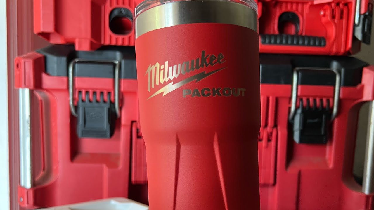 Milwaukee PACKOUT tumbler 48-22-8392R | the MOST - least comprehensive REVIEW ever!!