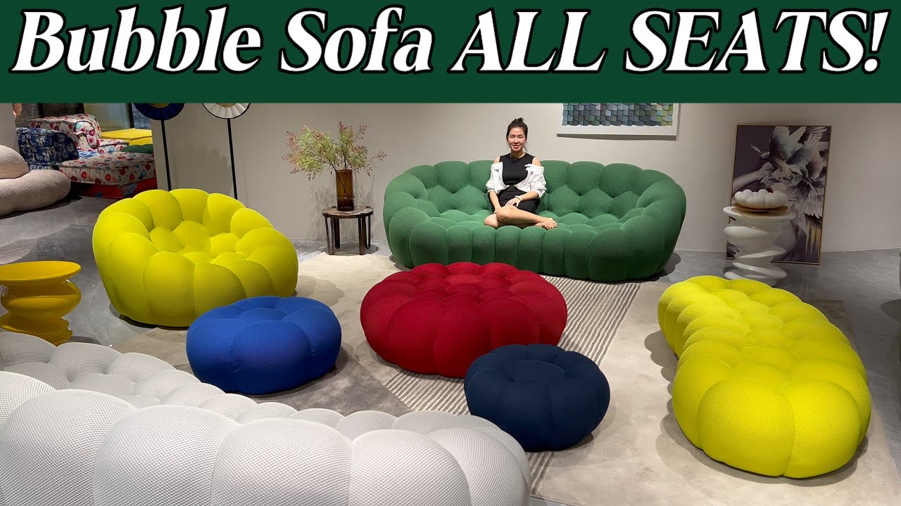 Which Bubble Sofa Should You Choose? All Seats & Ottoman Included!