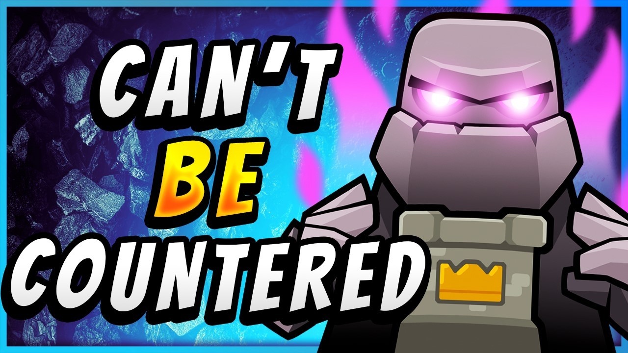 NEW GOLEM DECK has NO BAD MATCHUPS?! — Clash Royale