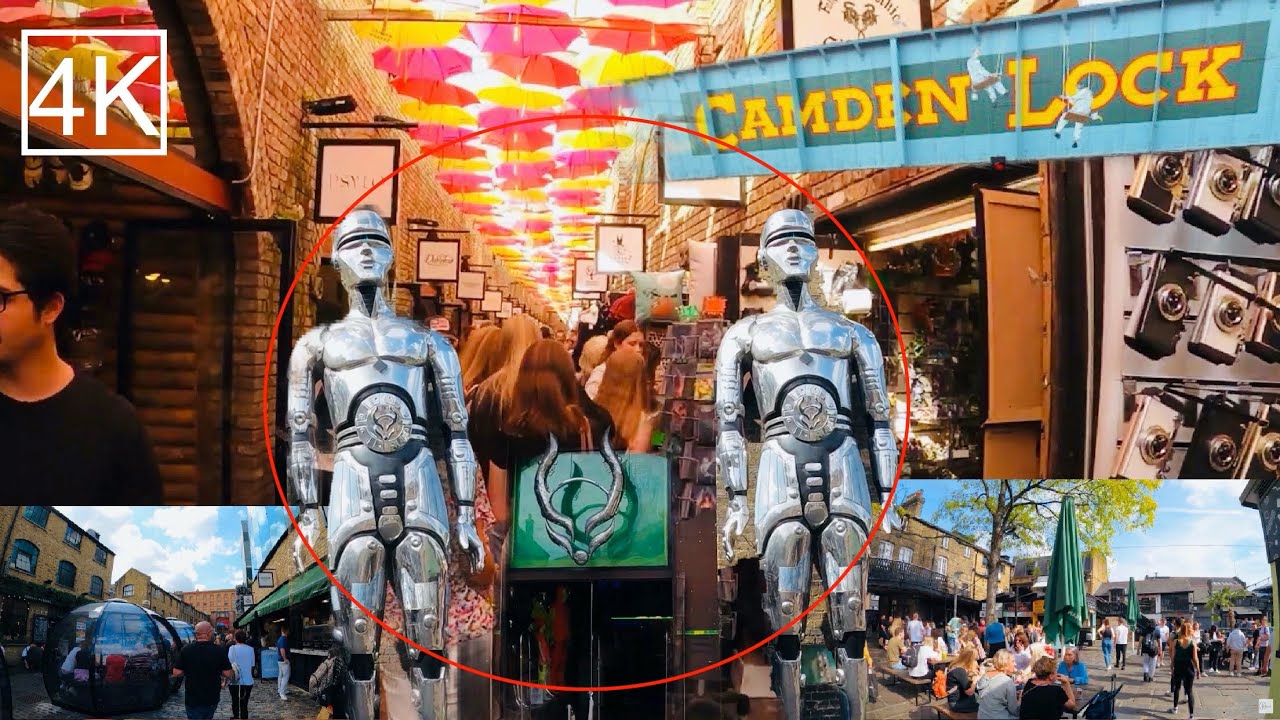 Camden Lock Market September 2021 4K