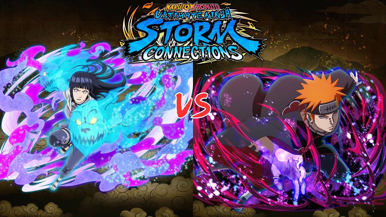 [Naruto Storm Connections] Hinata Tag Team vs Pain Tag Team