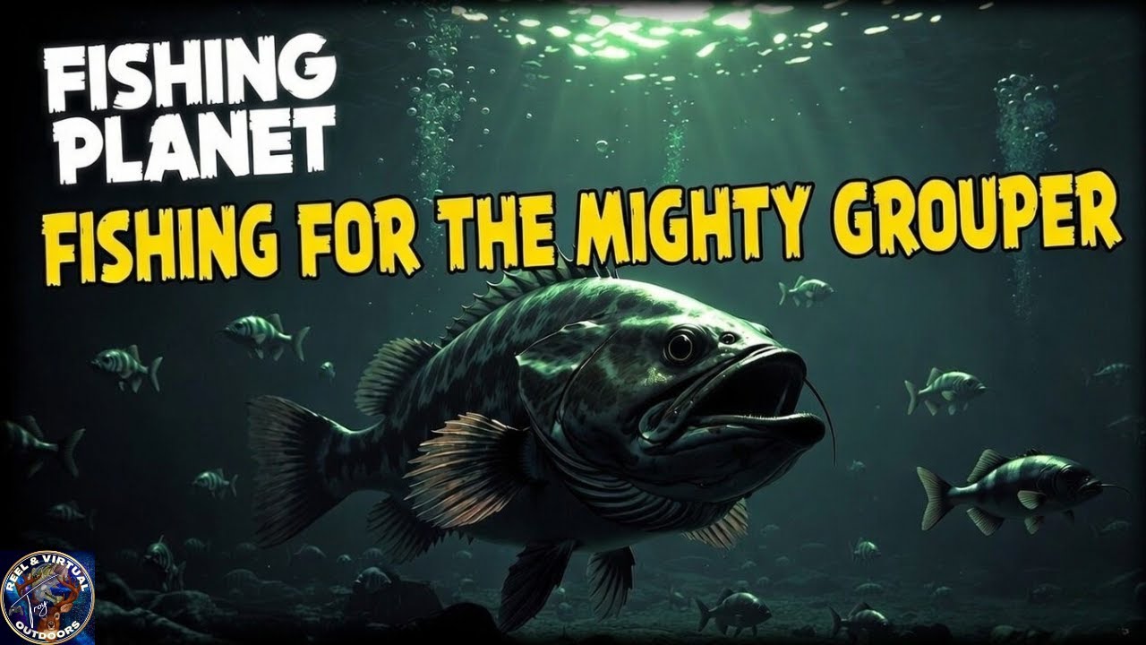 Fishing Planet targeting the mighty Grouper