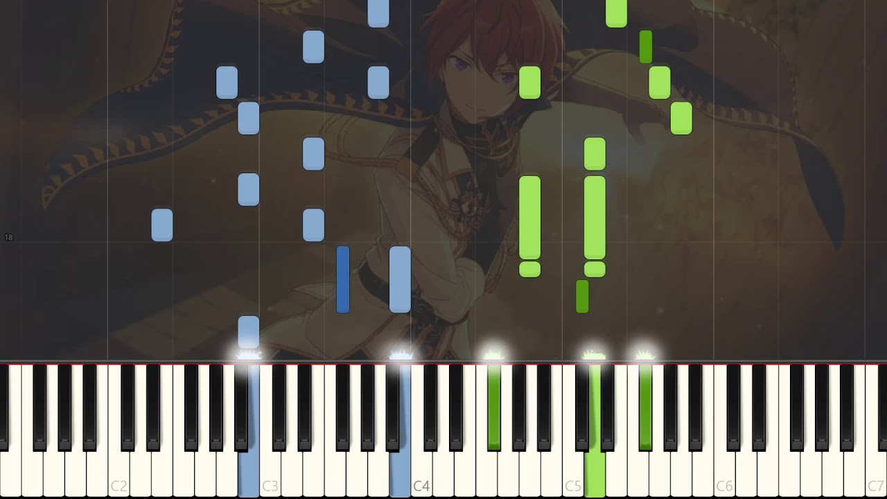 앙상블 스타즈 - Checkmate Knights [Piano Synthesia + Sheet]