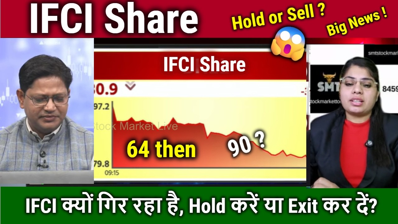 IFCI Share में क्या करें ?Hold करें या Exit कर दें?ifci share latest news,analysis/ifci share target