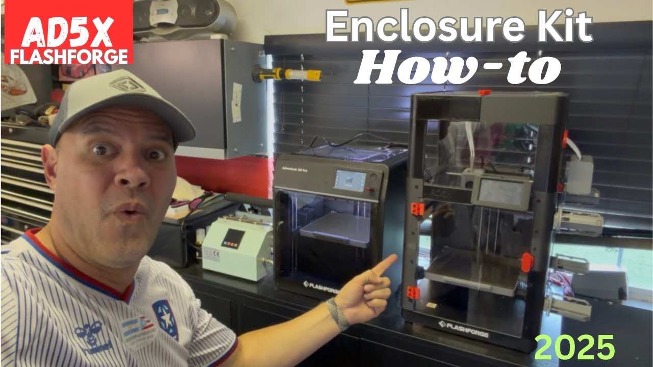 Flashforge AD5X DIY Enclosure Install 2025 / How To